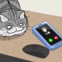 『夜は猫といっしょ』第61話 電話の向こうから聞こえる変な音